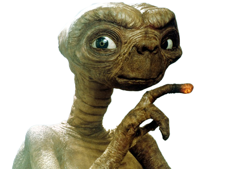  Alien from movie E.T.