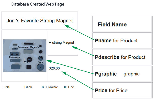 Dynamic pages