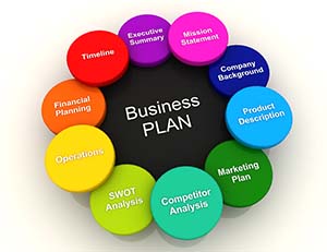 Segments of a business plan