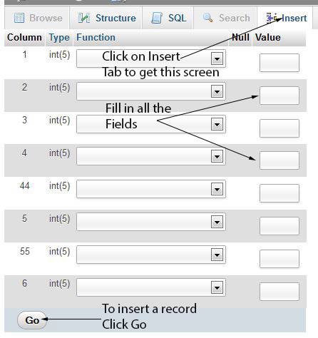 Create Table